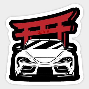 Supra Mk5 A90 Turbo JDM Tuning Car Sticker